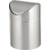 Esmeyer Tischabfallbehlter SWING rund 12 x 16,5 cm ( x H) 1,2l Edelstahl 18/10 silber 1 Sortierfa