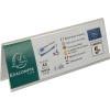 Exacompta Tischnamensschild Office Exacryl 21 x 6 x 17 cm (B x H x T) Acryl kristall 5 St./Pack.