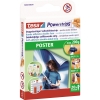 tesa Klebepad Powerstrips Poster Poster, Charts, Zeichnungen 14,5 x 42 mm (B x L) wei 20 St./Pack