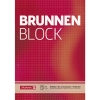 BRUNNEN Briefblock DIN A4 kariert 70g/m rot wei 50 Bl.