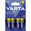 Varta Batterie Longlife Power AA/Mignon LR6 Alkaline 1,5V 2.970 mAh 4 St./Pack.