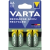 Varta Akku Recycled AA/Mignon HR6 Nickel-Metallhydrid 1,2V 2.100 mAh 4 St./Pack.