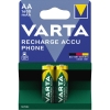 Varta Akku Recharge Accu Phone AA/Mignon HR6 Nickel-Metallhydrid 1,2V 1.600 mAh 2 St./Pack.