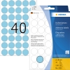 HERMA Markierungspunkt 19mm Papier blau 1.280 Etik./Pack.