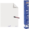 Legamaster Flipchartfolie Magic-Chart Flipchart 60 x 80 cm (B x H) 50m selbsthaftend inkl. 1 Marker