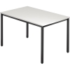 Hammerbacher Konferenztisch 1.200 x 720 x 800 mm (B x H x T) Spanplatte Farbe der Tischplatte: weiss