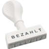 WEDO Textstempel 45 x 4 mm (B x H) Bezahlt Kunststoff