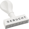 WEDO Textstempel 45 x 4 mm (B x H) Gebucht Kunststoff