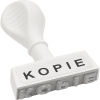 WEDO Textstempel 45 x 4 mm (B x H) Kopie Kunststoff