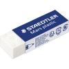 STAEDTLER Radierer Mars plastic Bleistifte, Buntstifte 2,3 x 1,3 x 6,5 cm (B x H x L) PVC wei