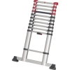 Hailo Teleskopleiter T80 FlexLine 80 cm x 3,22 m (B x H) 150kg Aluminium, eloxiert