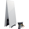 SIGEL Whiteboard Meet up Bundle Mae der Oberflche: 90 x 180 cm (B x H) Tafel magnethaftend beidsei