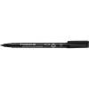 STAEDTLER Folienstift Lumocolor permanent 317 1mm schwarz nicht dokumentenecht