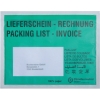 Dokumententasche Lieferschein-Rechnung, mehrsprachig DIN C6 175 x 135 mm (B x H) Pergamynpapier grn