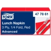 Tork Servietten Lunch 33 x 33 cm (B x L) rot 150 St./Pack.