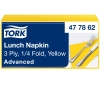 Tork Servietten Lunch 33 x 33 cm (B x L) gelb 150 St./Pack.