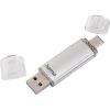 Hama USB-Stick C-Laeta USB 3.0 32Gbyte silber