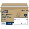 Tork Papierhandtcher Xpress 21,3 x 23,4 cm (B x L) Papier, 100 % recycelt wei 20 x 237 Bl./Pack.