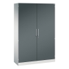 C+P Flgeltrenschrank Asisto 1.200 x 1.980 x 435 mm (B x H x T) 4 Fachbden Stahl Farbe der Front: 