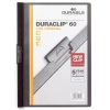 DURABLE Klemmmappe DURACLIP 60 DIN A4 Hartfolie Farbe der Rckseite: schwarz Farbe der Klemme: schw