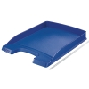 Leitz Briefablage Plus flach DIN A4 Polystyrol Farbe: blau