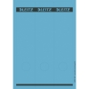 Leitz Ordnerrckenetikett breit/lang 61,5 x 285 mm (B x H) selbstklebend mit Griffloch blau 75 Etik.