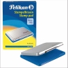 Pelikan Stempelkissen 3 Gummistempel, Polymerstempel 70 x 50 mm (B x H) blau