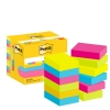 Post-it Haftnotiz Notes Promotion Energetic Collection 51 x 38 mm (B x H) je 3 x neongelb, paradise