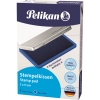 Pelikan Stempelkissen 2 Gummistempel, Polymerstempel 110 x 70 mm (B x H) blau nicht dokumentenecht