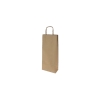 Geschenktragetasche 16 x 39 x 8 cm (B x H x T) Kraftpapier natron braun 300 St./Pack.