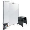 SIGEL Whiteboard Meet up Bundle Mae der Oberflche: 90 x 180 cm (B x H) Tafel magnethaftend beidsei