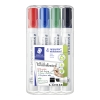 STAEDTLER Whiteboardmarker Lumocolor 351 B 2-5mm farbig sortiert 4 St./Pack.