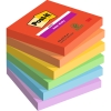 Post-it Haftnotiz Super Sticky Notes Playful Collection 76 x 76 mm (B x H) je 1 x ultrarot, vitalor