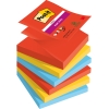 Post-it Haftnotiz Super Sticky Z-Notes Playful Collection 76 x 76 mm (B x H) je 2 x ultrarot, ultra