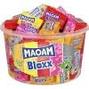 MAOAM Bonbons Bloxx Cola, Kirsche, Himbeere, Erdbeere, Orange, Zitrone 50 x 22 g/Pack.