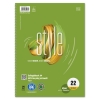 Staufen Collegeblock Style DIN A4 kariert 70g/m 100 % Recyclingpapier grn 80 Bl.