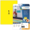 HERMA Universaletikett SPECIAL 210 x 297 mm (B x H) wieder ablsbar Papier gelb 20 Etik./Pack.