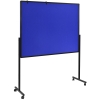 Legamaster Multifunktionstafel PREMIUM XL Stahl Material der Pinnflche: Filz marineblau