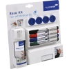 Legamaster Starterset Whiteboard Basic Kit 4 Boardmarker TZ100 (schwarz, rot, blau, grn), 1 Whitebo